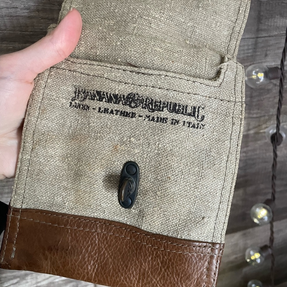 Vintage 1984 Banana Republic Bag sling purse - Picture 4 of 7